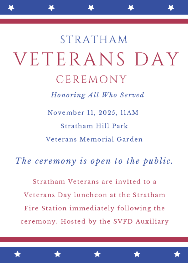 Veterans Day ceremony.